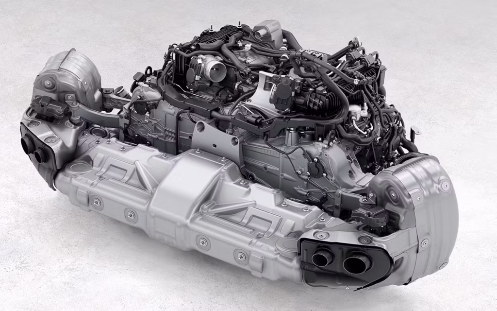 porche 911 turbo s engine