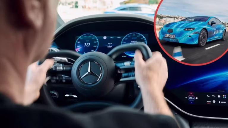 mercedes benz eqs steer by wire